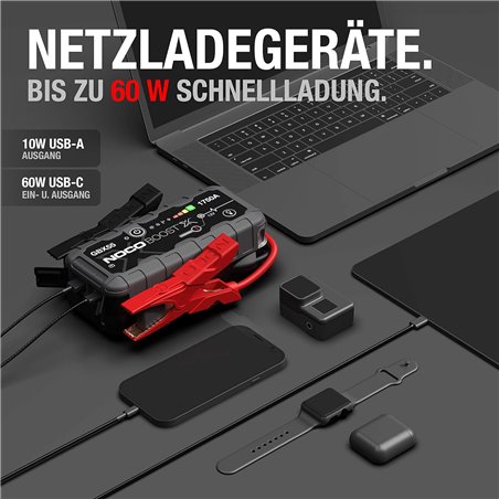 NOCO GBX55 starter battery for cars 1750 A