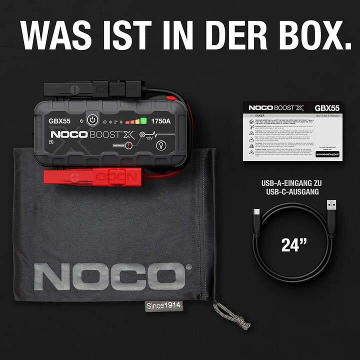 NOCO GBX55 Fahrzeugstarthilfe 1750 A