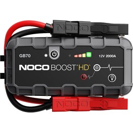 Dispositivo Dispositivo inicial GB70 Boost 12V 2000A Jump Starter com bateria embutida 12V/USB