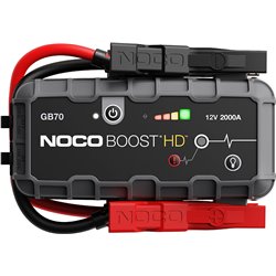 NOCO Dispositif de démarrage GB70 Boost 12V 2000A Jump Starter avec batterie intégrée 12V/USB