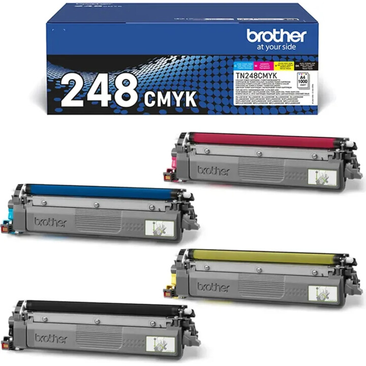 Brother Tn-248Val Original Tonerkartusche Multipack 1000 Seiten