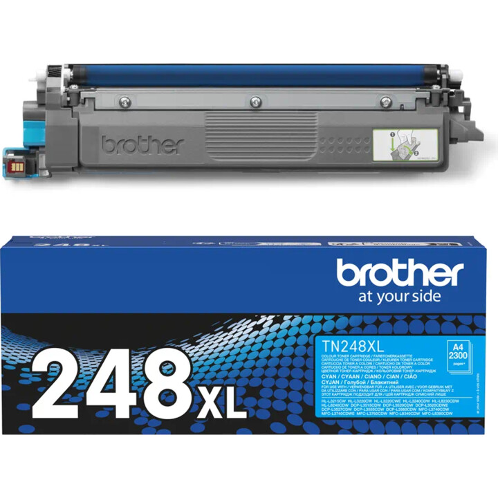 Brother TN248XLC Original Cyan mit hoher Kapazität