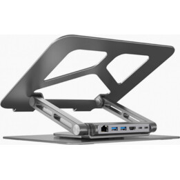 Unitek Faltbarer Laptop-Ständer-Hub USB-C HDMI 4K Pd