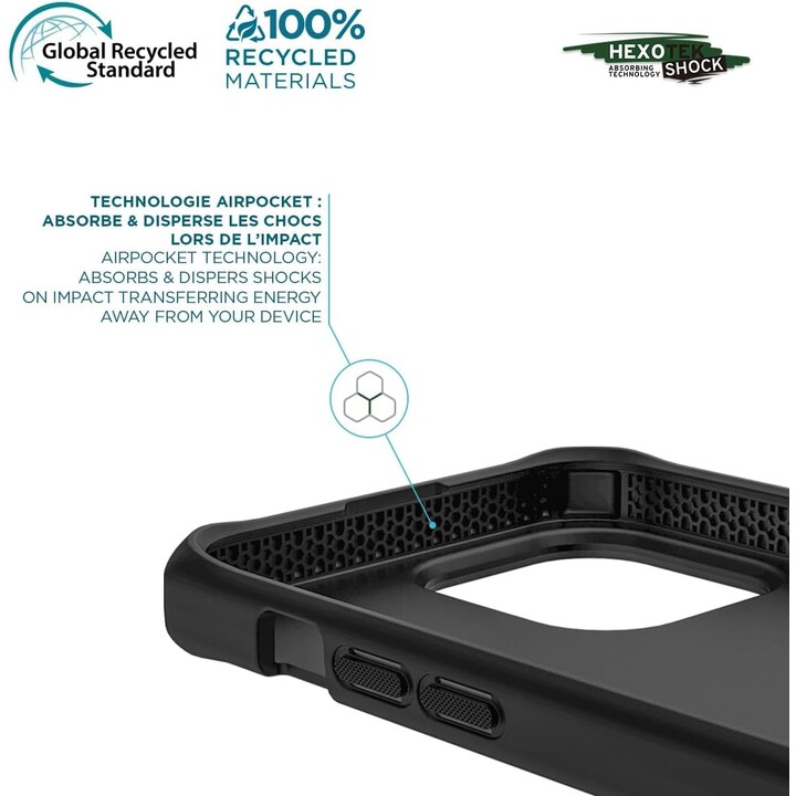 MOBILIS SPECTRUM_R protective case for iPhone 15 matte black