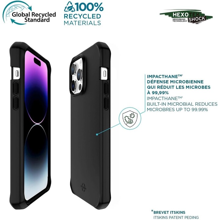 MOBILIS SPECTRUM_R custodia per iPhone 15 nero opaco