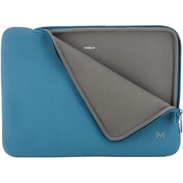 MOBILIS SKIN Laptop-Schutzhülle 12,5-14" preußischblau und grau