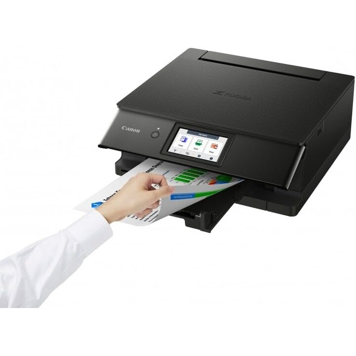 Canon Multifunktionsdrucker Pixma TS8750 15ipm Duplex WLAN Schwarz