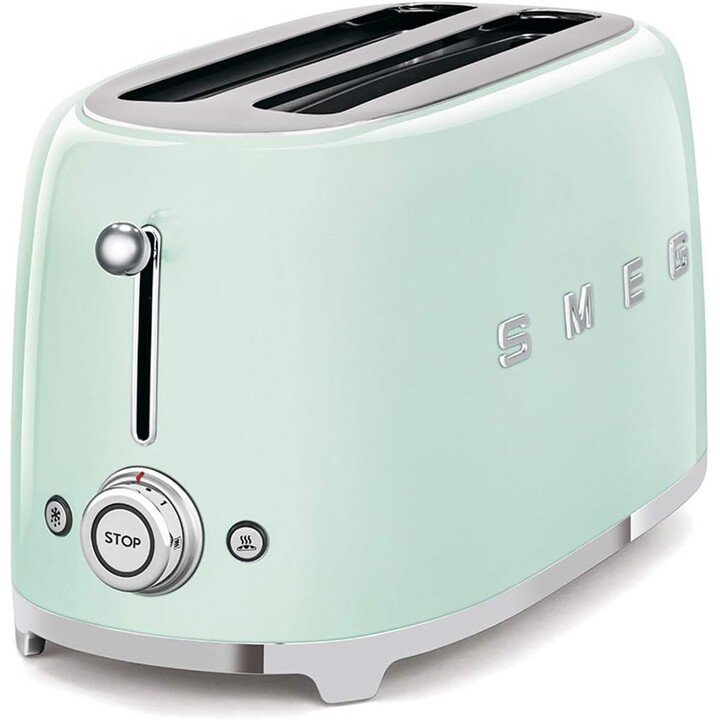 SMEG Tostador 2 Ranuras TSF02PGEU Verde