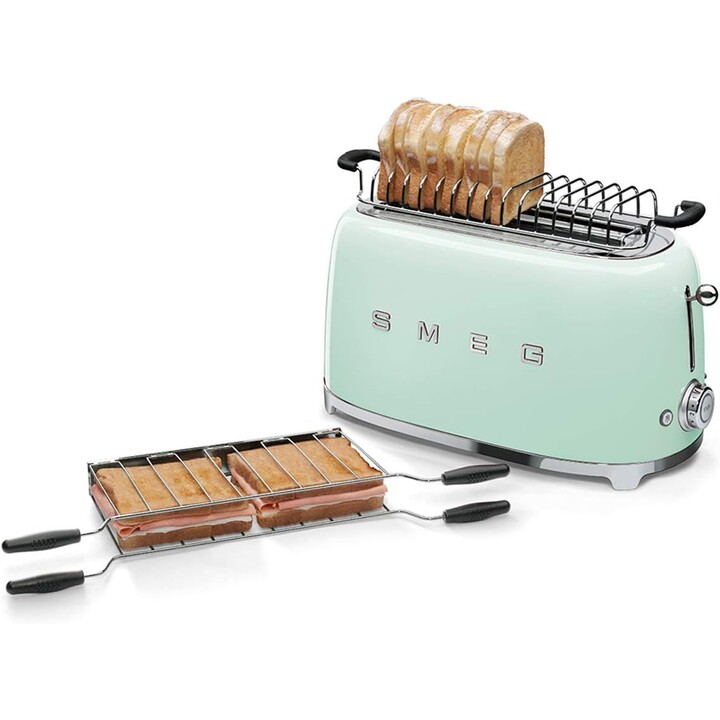 SMEG Tostador 2 Ranuras TSF02PGEU Verde