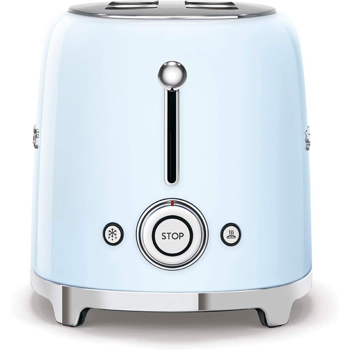 SMEG Toaster 2 Steckplätze TSF02PBEU Blau