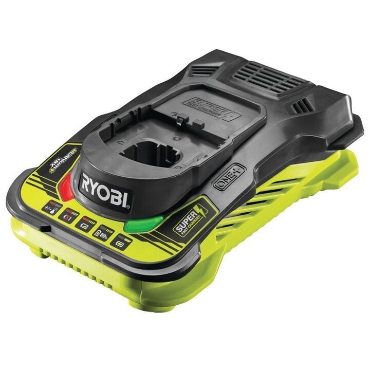 Ryobi ONE+ RC18-150 Caricabatterie agli ioni di litio/ 18 V 5,0 Ah/ Senza batteria