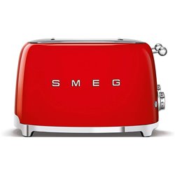 Smeg 4x4 Toaster 50 ́ Style Rot