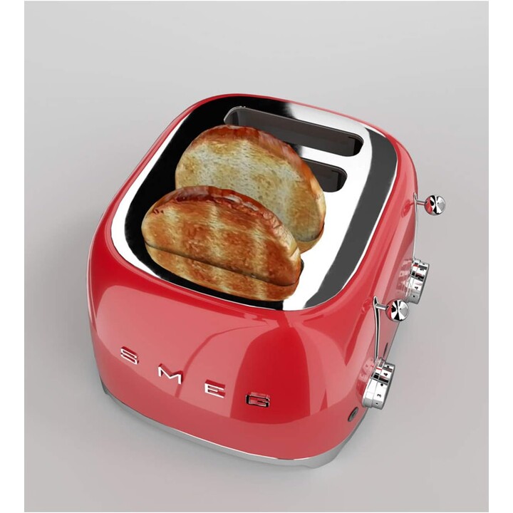 Smeg 4x4 Toaster 50 ́ Style Red