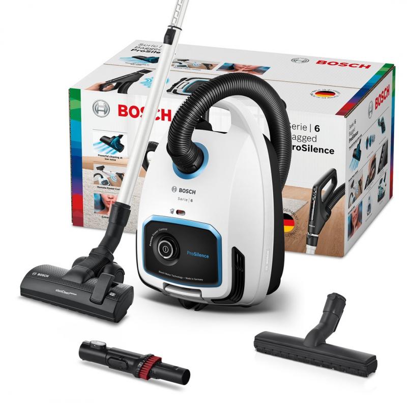 Bosch Serie 6 BGB6SIL1 aspiradora 4 L Aspiradora cilíndrica Secar 700 W Bolsa para el polvo
