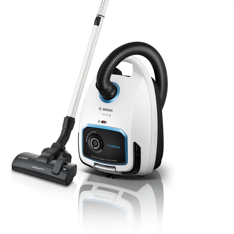 Bosch Serie 6 BGB6SIL1 aspiradora 4 L Aspiradora cilíndrica Secar 700 W Bolsa para el polvo