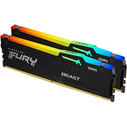 Memoria Kingston Fury Beast Rgb Ddr5 32gb Kit2 5600mhz Cl40