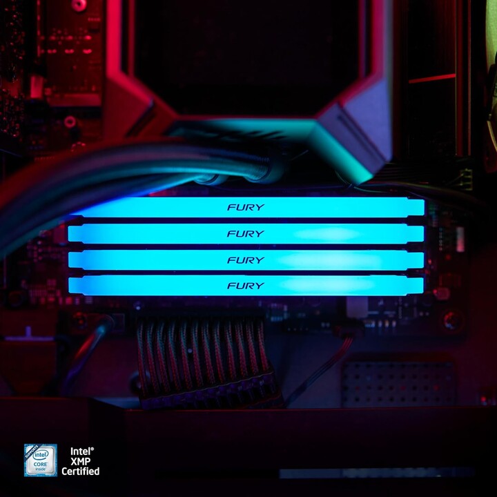 Kingston Technology Fury Beast Modulo Memoria Rgb 8GB 1 x 8GB DDR4 3200 Mhz