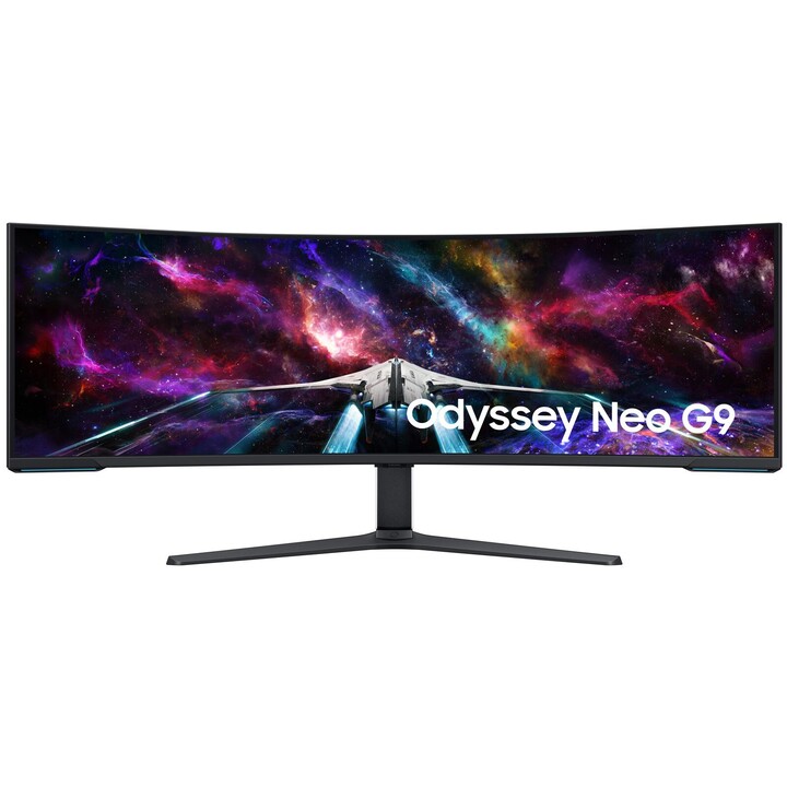 Samsung Odyssey Neo G9 S57CG954NU Gaming Monitor 145cm (57 inch)(DUHD, Mini-LED, 1ms, 240Hz, HDMI, DisplayPort, USB)