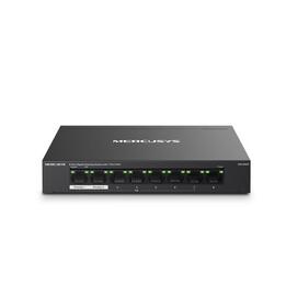 Mercusys MS108GP Managed Switch Gigabit Ethernet (10/100/1000) Power Over Ethernet (PoE) Schwarz