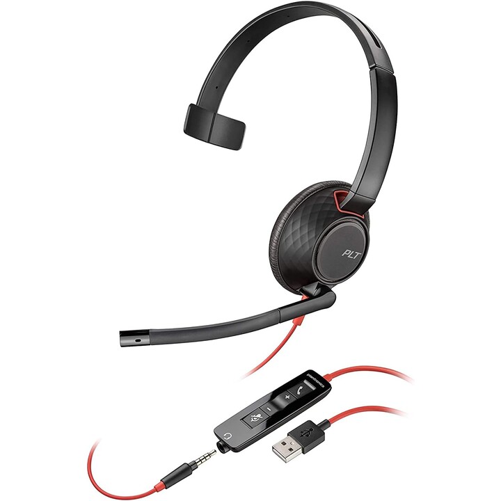 POLY Blackwire C3215 Headphones Wired Headband Office/Call Center USB Type C Black