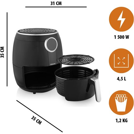 Tristar FR-6956 Airfryer 4.5L 1500W Negro