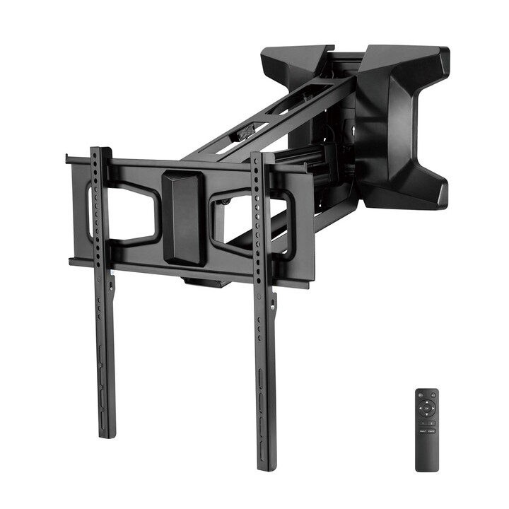 Maclean MC-891 support TV électrique au-dessus de cheminée 37"-70" 35 kg noir