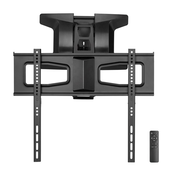 Maclean MC-891 support TV électrique au-dessus de cheminée 37"-70" 35 kg noir