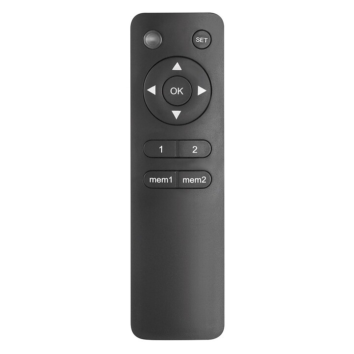 Maclean MC-891 soporte TV eléctrico sobre chimenea 37"-70" 35 kg negro