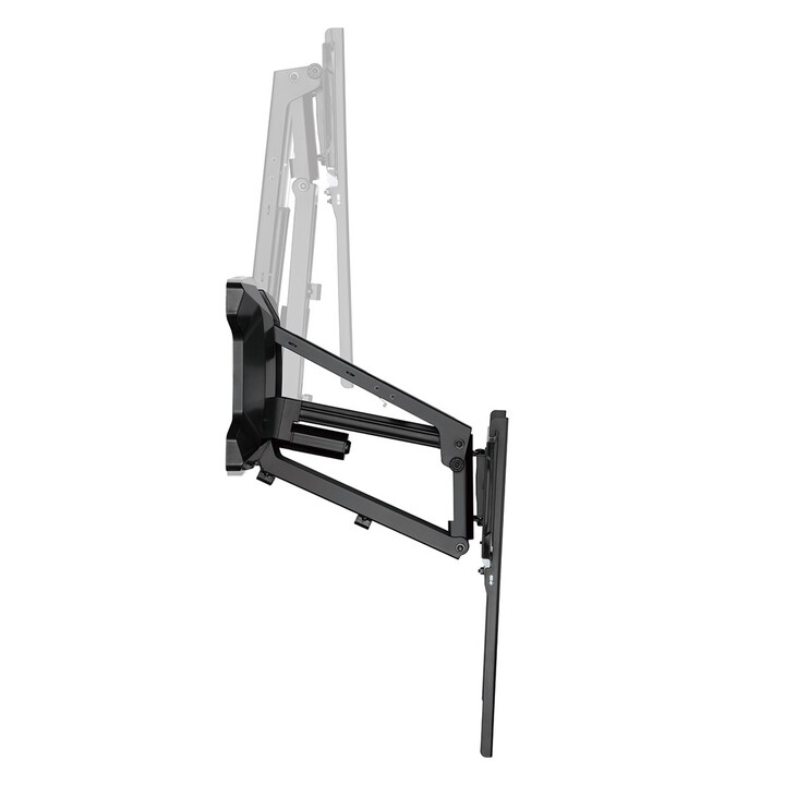 Maclean MC-891 soporte TV eléctrico sobre chimenea 37"-70" 35 kg negro