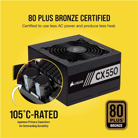 Corsair CX550 80 Plus Bronze 550W