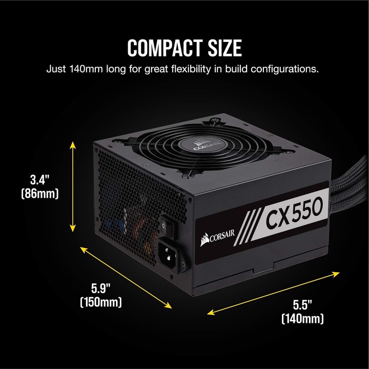Corsair CX550 80 Plus Bronzo 550W