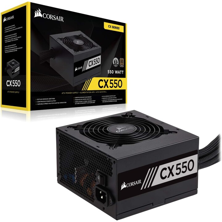 Corsair CX550 80 Plus Bronzo 550W