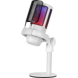 Mars Gaming MMIC-SE microfone de estúdio profissional ARGB branco