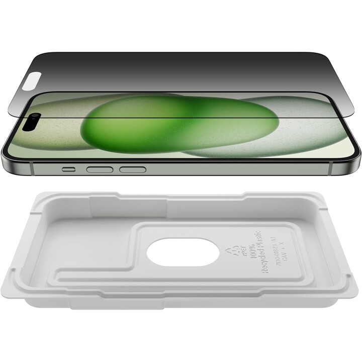 Belkin TemperedGlass Privacy iPhone 15 Plus/14 Pro