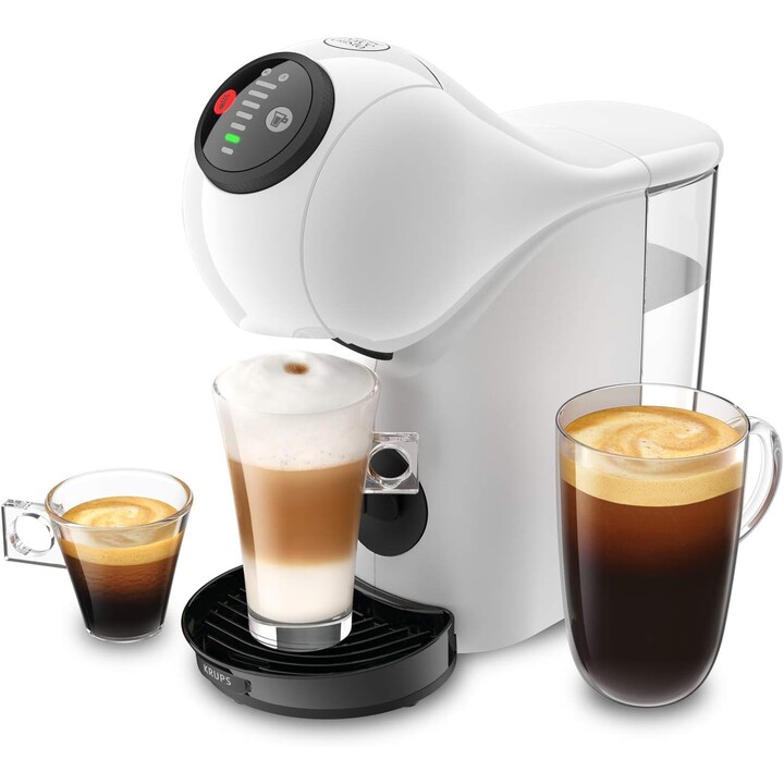 Krups Genio S Cafetera de Cápsulas Blanca