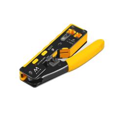 Ewent Ew9006 Pince à sertir Outil de sertissage Noir, Jaune