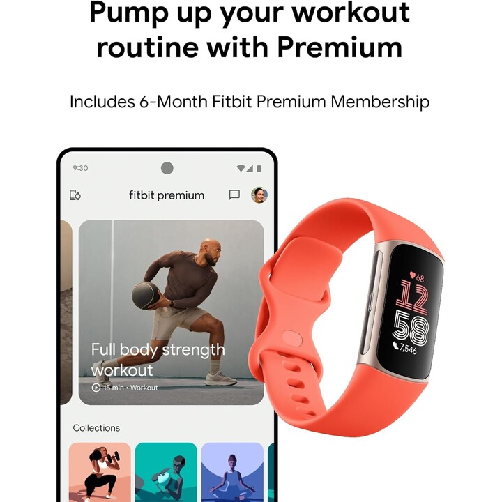 Fitbit Charge 6 Ouro