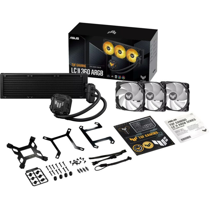 ispositivo di raffreddamento a liquido Asus TUF Gaming LC II 360 ARGB AIO