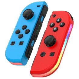 Joy-Con-Controller-Set links/rechts, kompatibel mit Nintendo Switch, Blau, Rot, RGB