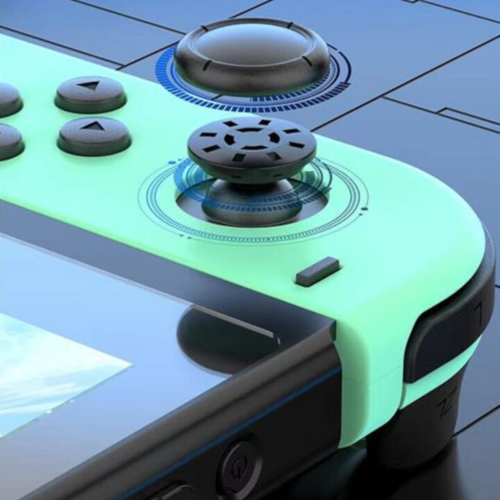 Joy-Con Controller-Set links/rechts, kompatibel mit Nintendo Switch, hellgrün, blau, RGB