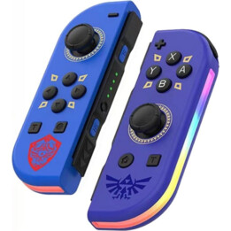 Set controller Joy-Con compatibile con Nintendo Switch sinistro/destro Blue Zelda RGB