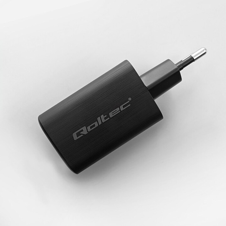 Carregador de dispositivo móvel Qoltec 50766 portátil, console de jogos portátil, bateria portátil, smartphone, relógio intelige