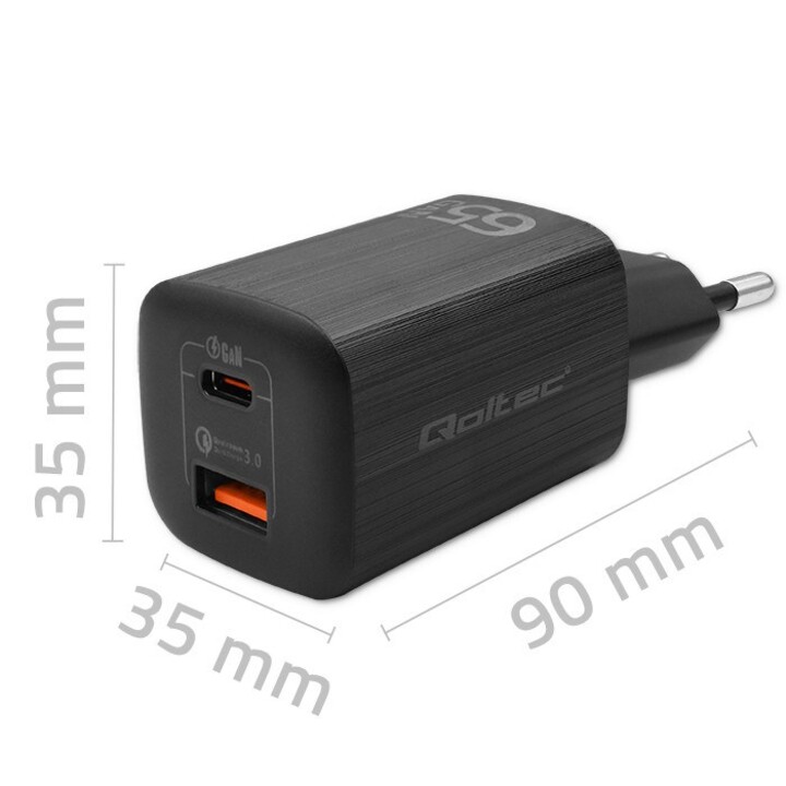 Qoltec 50766 mobile device charger Portable, Portable game console, Portable battery, Smartphone, Smart watch