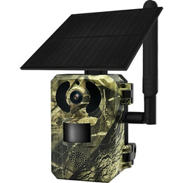 Escam Cámara de seguridad IP QF380 4G/LTE Solar