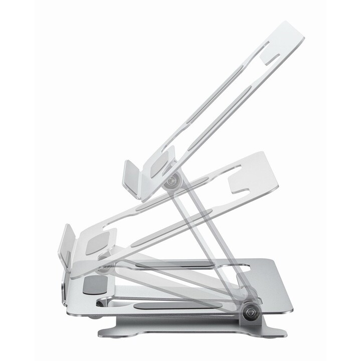 Gembird NBS-D1-03 Foldable Vertical Laptop Stand, Silver