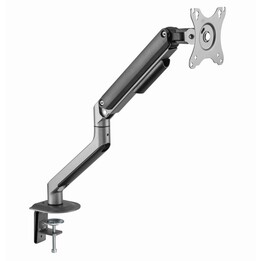 Gembird MA-DA1-05 Braccio per monitor regolabile per montaggio su scrivania, 17"-32", fino a 9 kg, grigio siderale