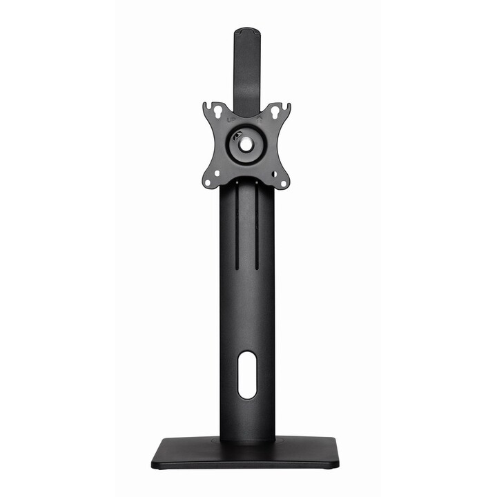 Suporte de mesa para monitor Gembird MS-D1-01, altura ajustável, preto