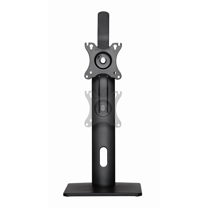 Suporte de mesa para monitor Gembird MS-D1-01, altura ajustável, preto