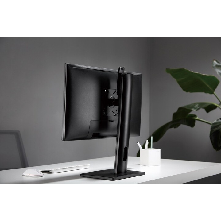 Gembird MS-D1-01 Monitor-Tischständer, höhenverstellbar, Schwarz