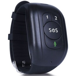 Bracelet intelligent Leotec Senior Smart Band 4G/noir